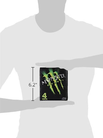Monster Energy, Original, 16 fl oz, 4 Pack