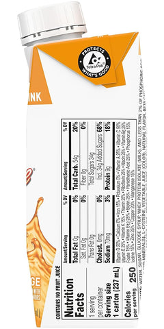 Boost Breeze Nutritional Drink Orange 8 Fl Oz (Pack of 12)