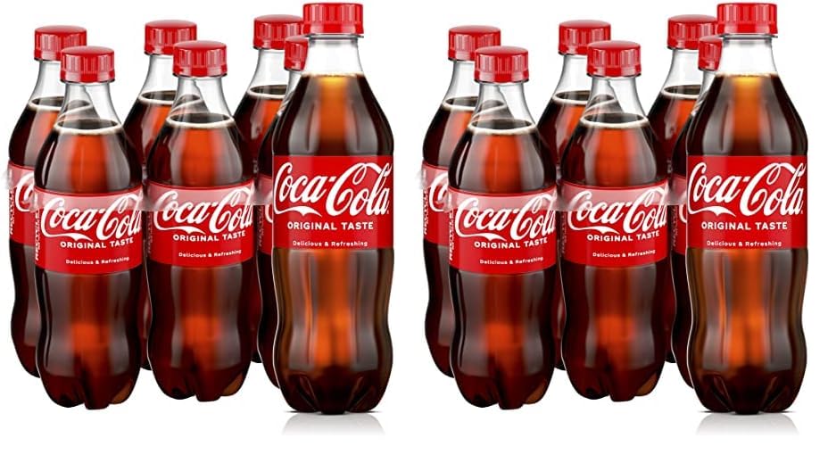 Coca-Cola Soda Soft Drink, 16.9 fl oz, 12 Pack