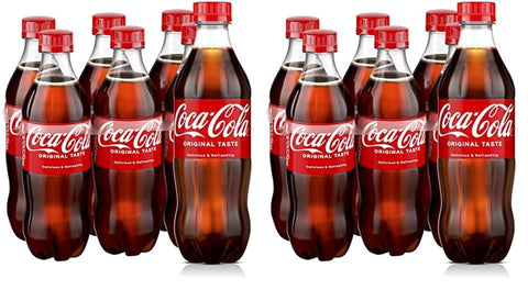Coca-Cola Soda Soft Drink, 16.9 fl oz, 12 Pack