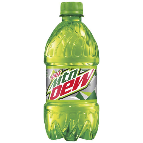 Diet Mountain Dew, 12 Fl Oz Bottles, 8 Pack