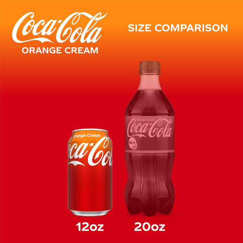 Coke Orange Cream 12oz 12pk
