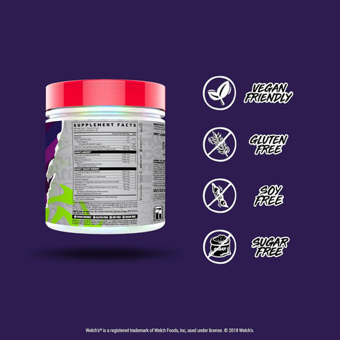 GHOST Legend Pre-Workout Powder, Welch's Grape - 30 Servings – Pre-Workout for Men & Women