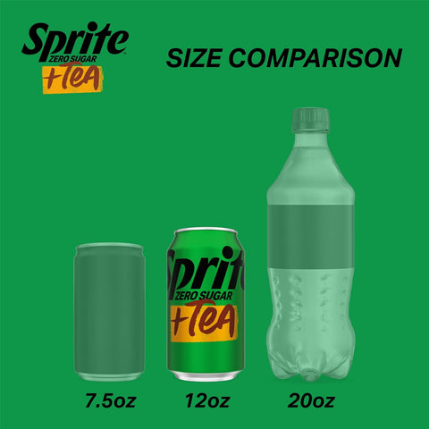 Sprite + Tea Zero Sugar LTO 12oz 12pk
