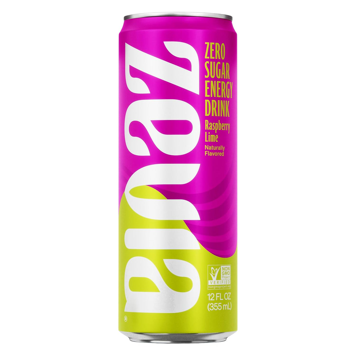 Zevia Energy Raspberry Lime Zero Calorie, 12 oz