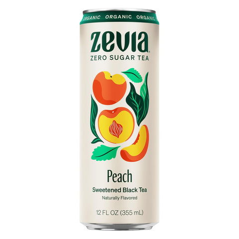 ZEVIA Organic Sweetened Raspberry Black Tea, 12 FZ