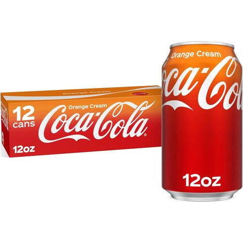 Coke Orange Cream 12oz 12pk