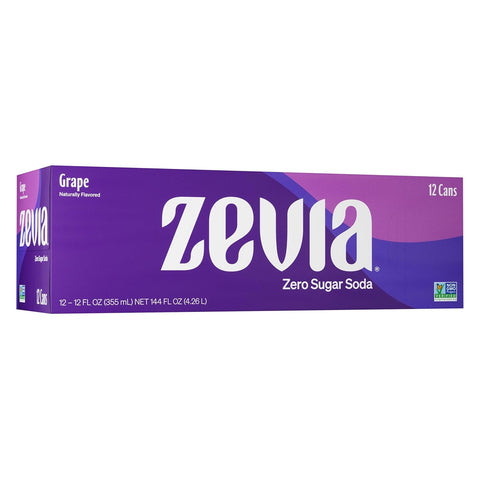Zevia Zero Sugar Soda, Ginger Ale, 12 Ounce Cans (Pack of 12)