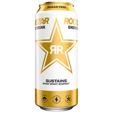 Rockstar Energy Drink, Sugar Free, 16 Fl Oz Can