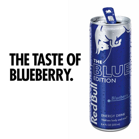 Red Bull Energy Drink, Blueberry and Coconut Berry, 12 Fl Oz (Pack of 24)