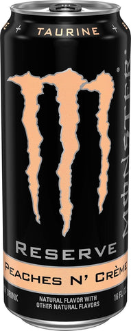 Monster Energy Reserve Peaches N Creme, Energy Drink,  (Pack of 15)