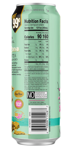 Arizona, Green Tea with Ginseng & Honey, 23 fl oz