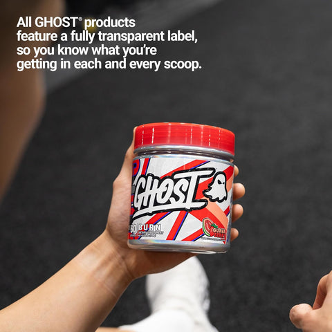 GHOST Burn Weight Management Powder, Guava Berry (60 Servings) - Metabolism & Energy Support Supplement for Men & Women