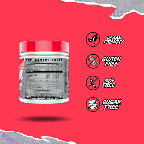 GHOST Burn Weight Management Powder, Guava Berry (60 Servings) - Metabolism & Energy Support Supplement for Men & Women