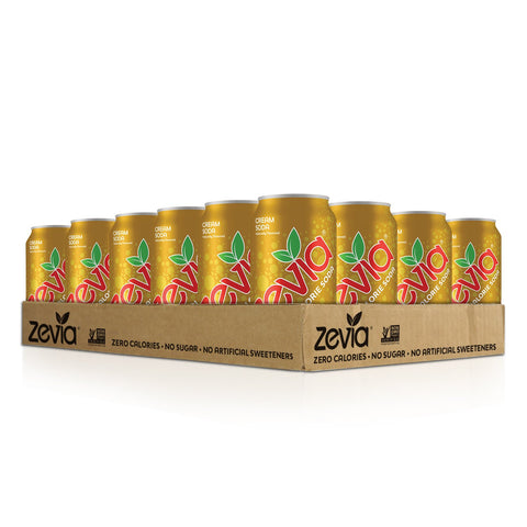 Zevia Zero Calorie Soda Variety Pack, 24 Cans