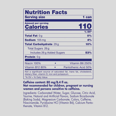 Red Bull Energy Drink with 80mg Caffeine plus Taurine & B Vitamins, 8.4 Fl Oz, Pack of 8 Cans