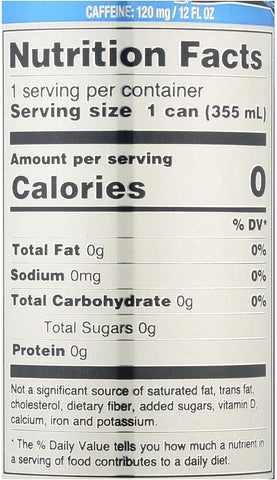 ZEVIA, DRINK, ENERGY, KOLA - Pack of 12