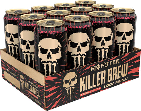 Monster Energy Killer Brew Loca Moca,15 Fl Oz (Pack of 12)