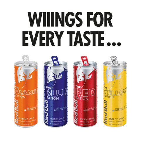 Red Bull Energy Drink, Blueberry and Coconut Berry, 12 Fl Oz (Pack of 24)