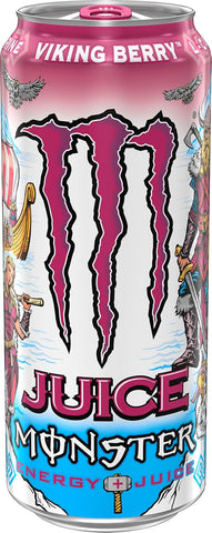 Monster Energy Juice Viking Berry, Energy + Juice, Energy Drink,  (Pack of 15)