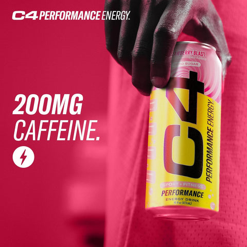 Cellucor C4 Strawberry | Zero Sugar200mg Caffeine with Beta Alanine |(12 Pack)