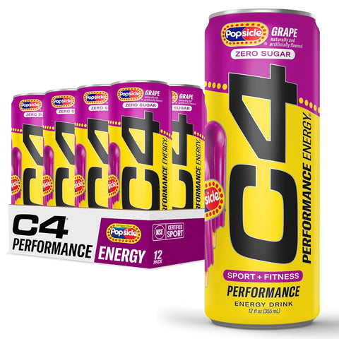 C4 Energy x Popsicle Grape