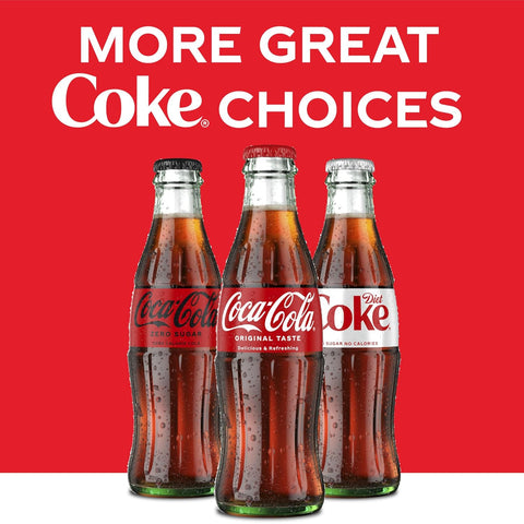 Coca-Cola Glass Bottle, 8 fl oz, 6 Pack