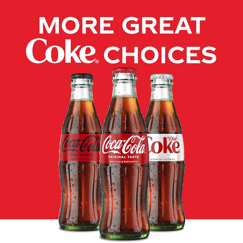 Coca-Cola Glass Bottle, 8 fl oz, 6 Pack