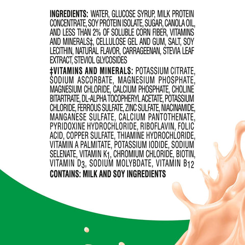 BOOST High Protein with Fiber Ready to Drink Complete Nutritional Drink, Very Vanilla, 8 fl oz Bottle, 24 Pack