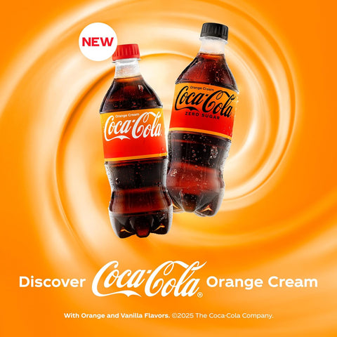 Coke Orange Cream 20oz