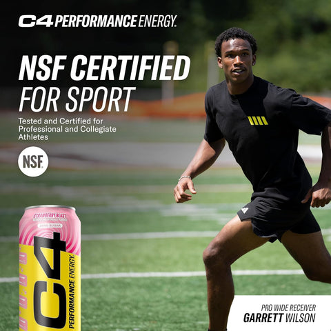 Cellucor C4 Strawberry | Zero Sugar200mg Caffeine with Beta Alanine |(12 Pack)