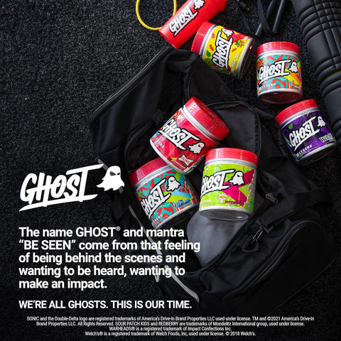 GHOST Legend Pre-Workout Powder, Welch's Grape - 30 Servings – Pre-Workout for Men & Women